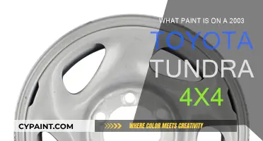 Toyota Tundra Paint Colors: 2003 Edition
