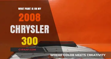 Identifying the Original Paint Color on Your 2008 Chrysler 300