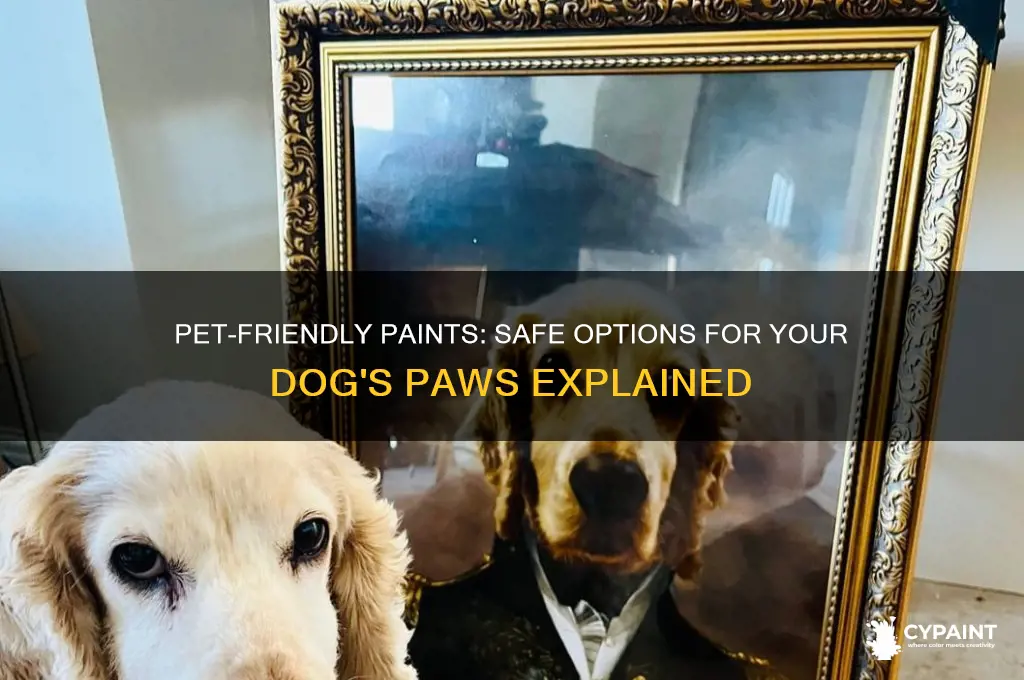 what paint is safe for dogs paws