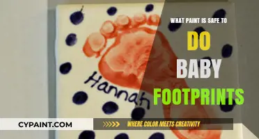 Safe Paint Options for Creating Adorable Baby Footprint Keepsakes