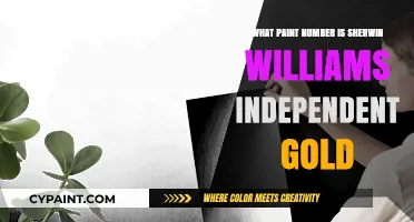 Discover Sherwin Williams Independent Gold Paint Number Guide