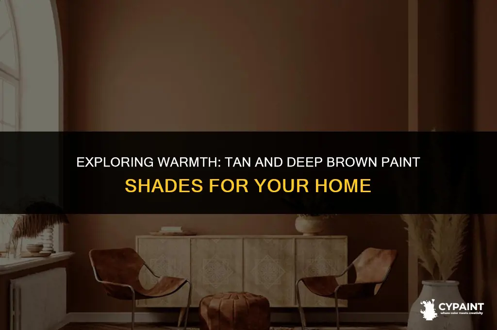 what paint shades are there for tan and deeper browns