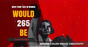 Understanding Women's Paint Size: What Does 265 Mean?