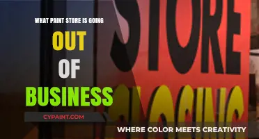 Which Paint Store is Closing Down for Good?