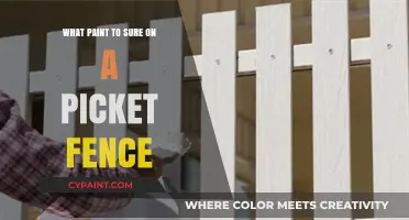 Choosing the Perfect Paint for Your Picket Fence: A Complete Guide