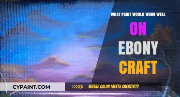 Best Paint Options for Enhancing Ebony Craft Projects