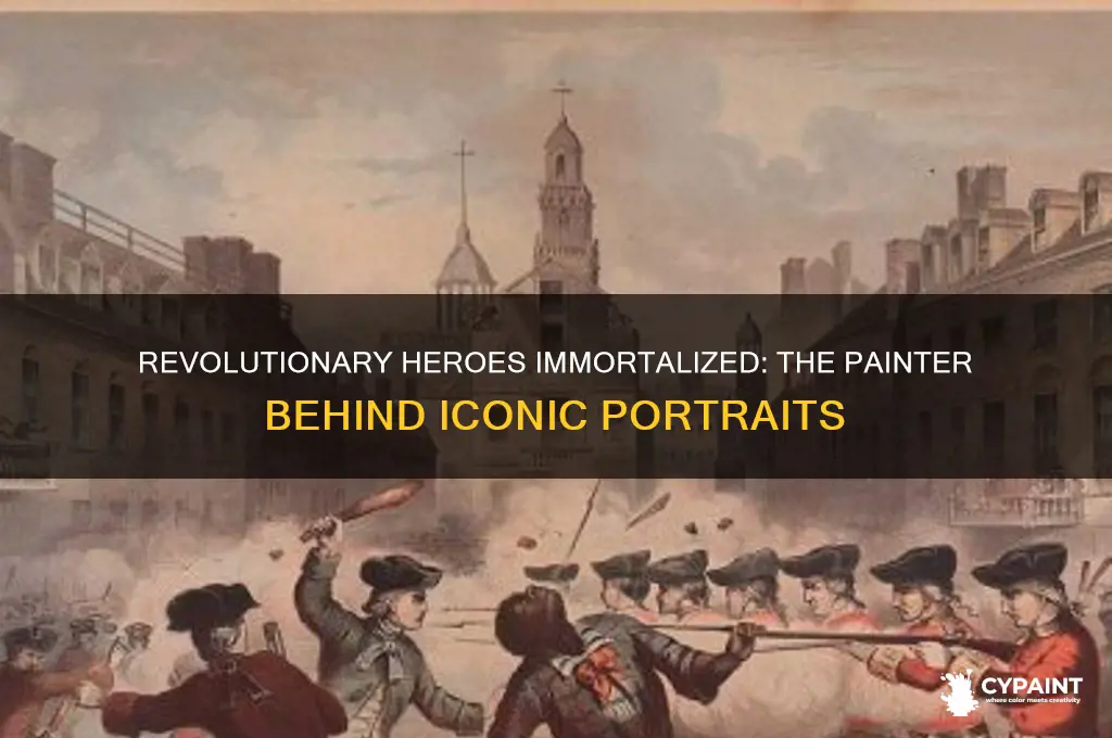 what painter was famous for painting revolutionary heroes