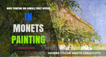 Monet's First Painting Featuring Camille