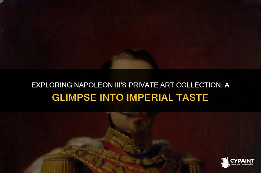 what painting did napoplean 3 have in his private collectin