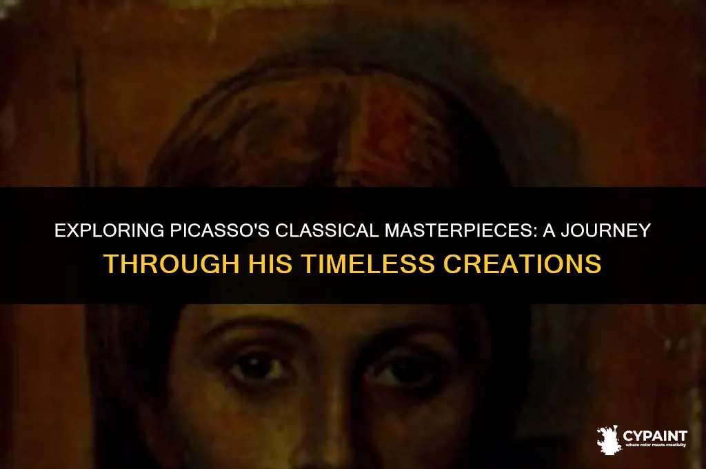 what painting did pablo picasso create during his classical period