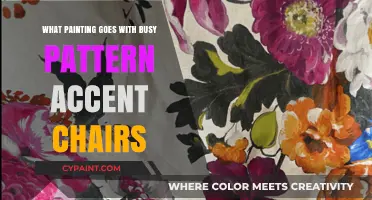 Pairing Paintings with Busy Pattern Accent Chairs: A Stylish Guide