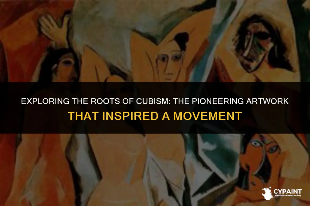 what painting is called the precursor and inspiration of cubism