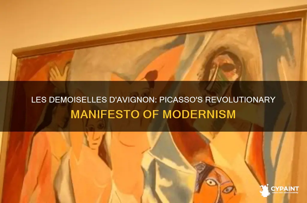 what painting is considered the manifesto of modernism