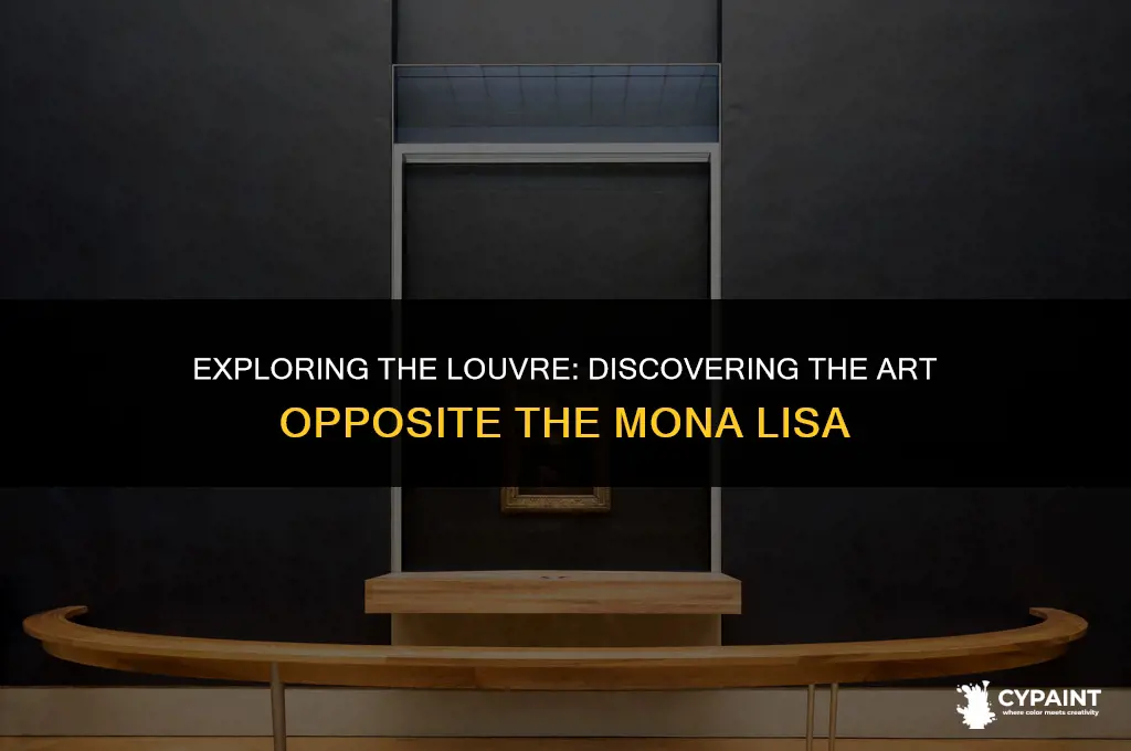 what painting is opposite the mona lisa in the louvre
