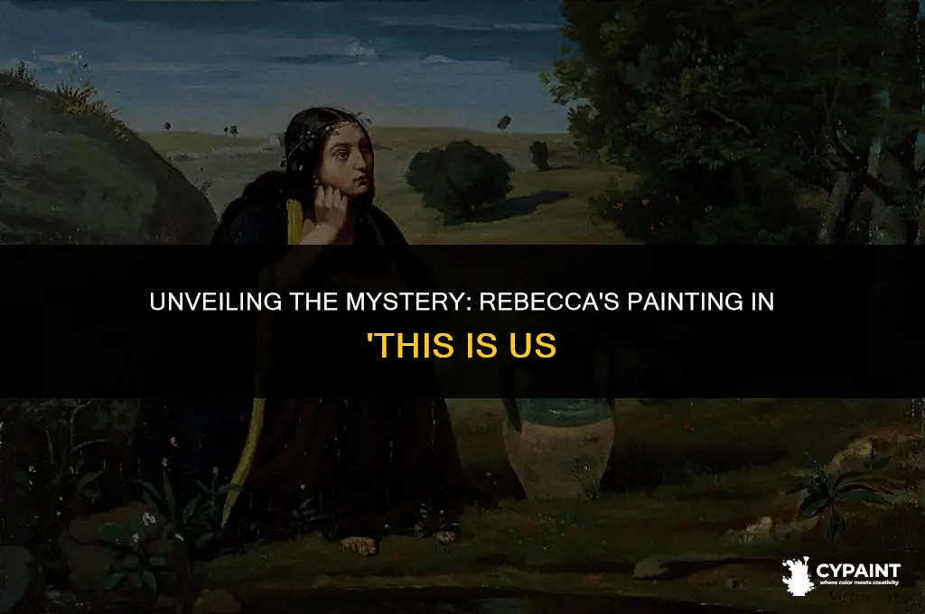 what painting is rebecca looking at in this is us
