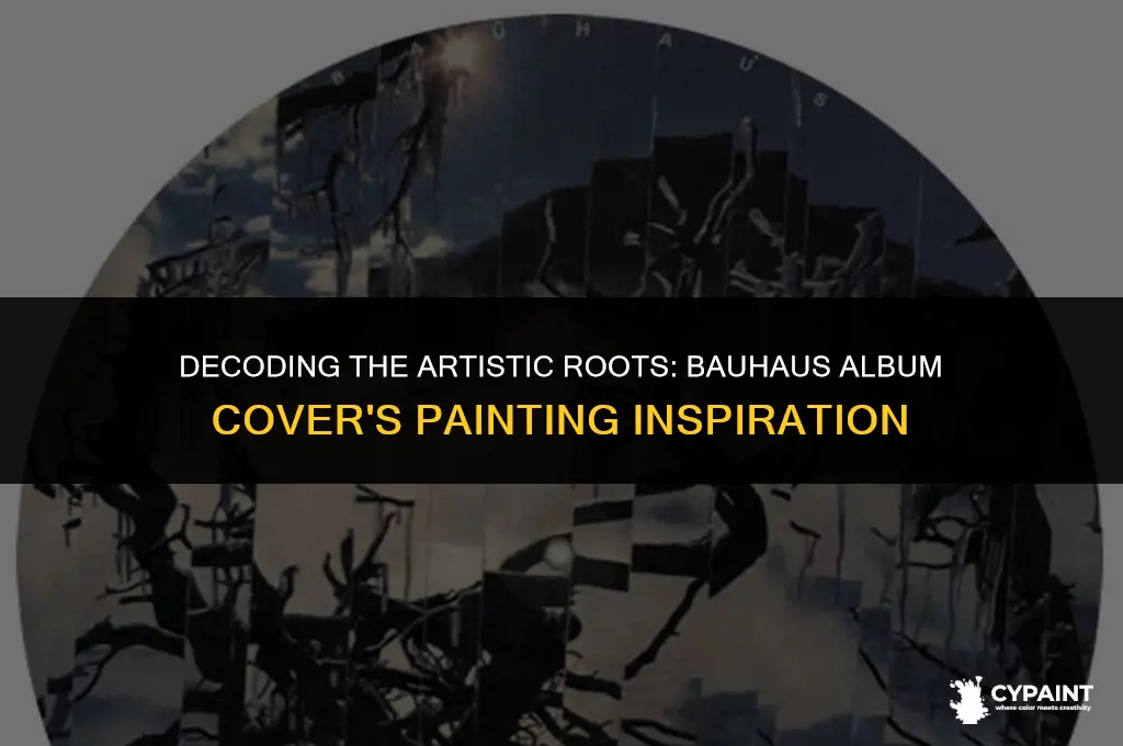 what painting is the first bauhaus album cover based on