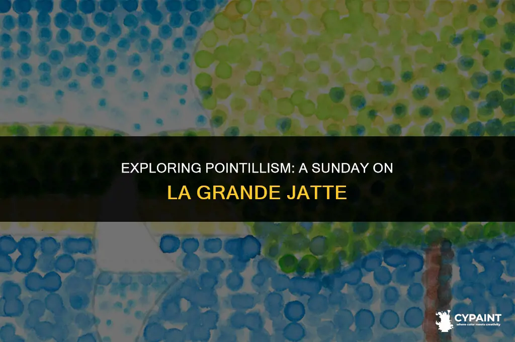 what painting style is a sunday on la grande jatte