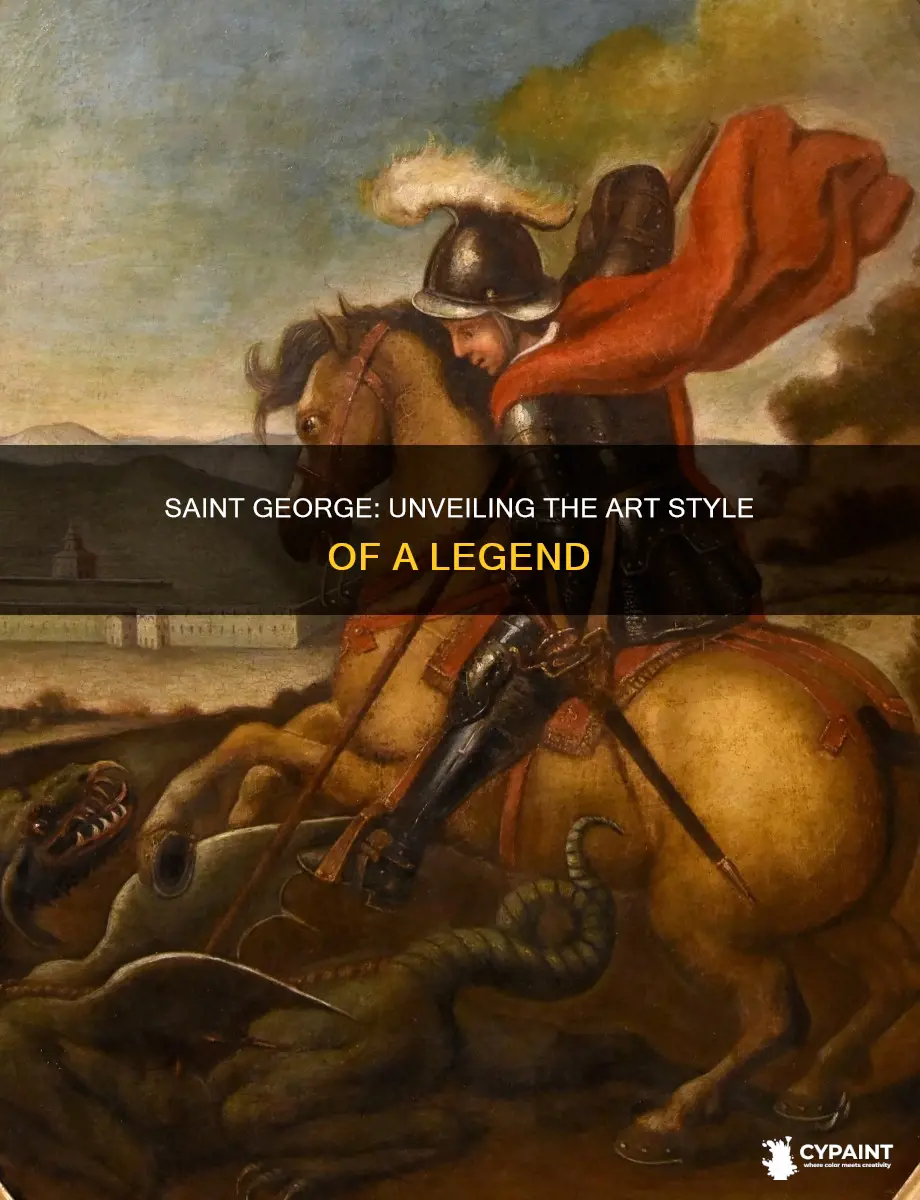 what painting style is saint george and the dragon