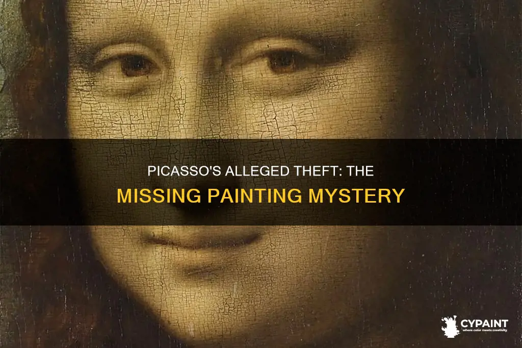 what painting was picasso suspected of stealing in 1911