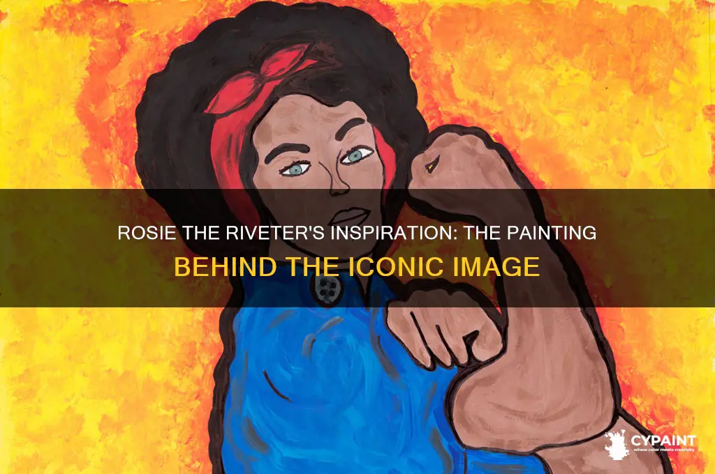 what painting was rosie the riveter based on