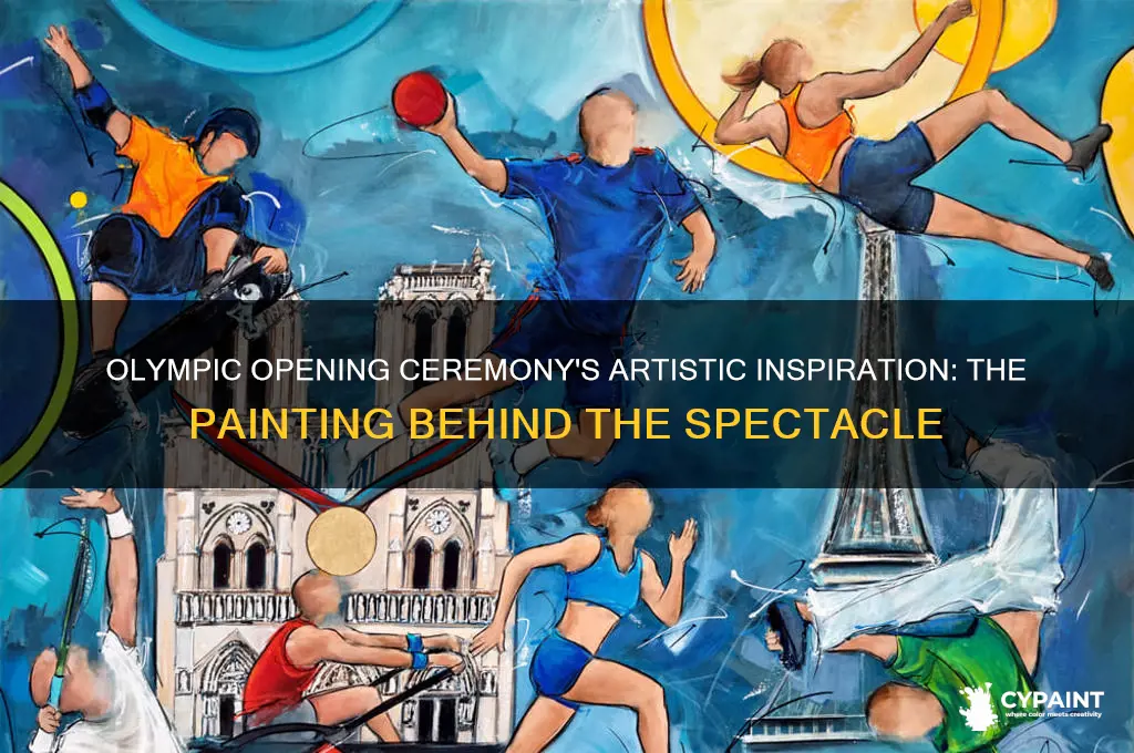 what painting was the olympic opening based on
