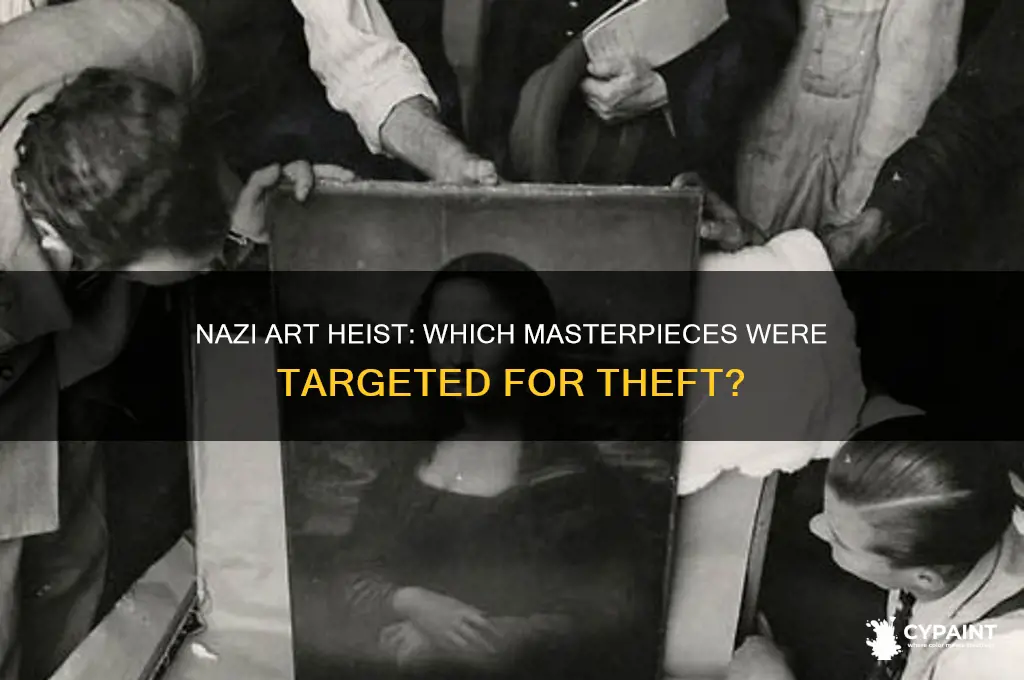 what painting were the nazis going to robe
