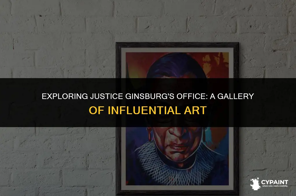 what paintings are hanging in ruth bader ginsburg
