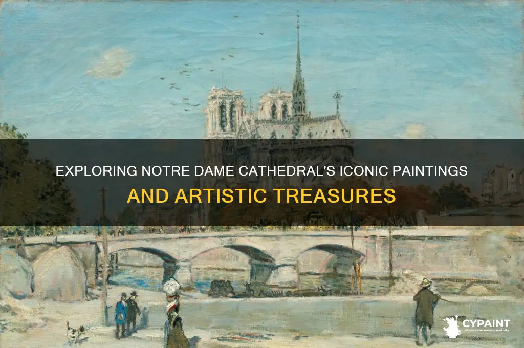what paintings are in the notre dame cathedral