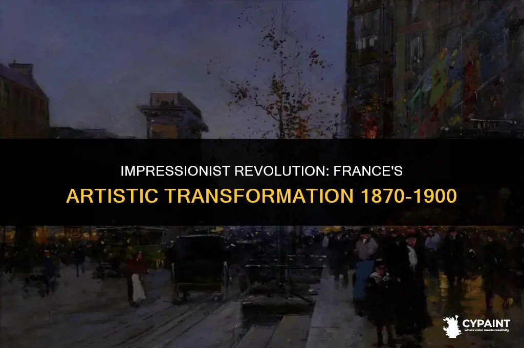 what paintings became popular between 1870 and 1900