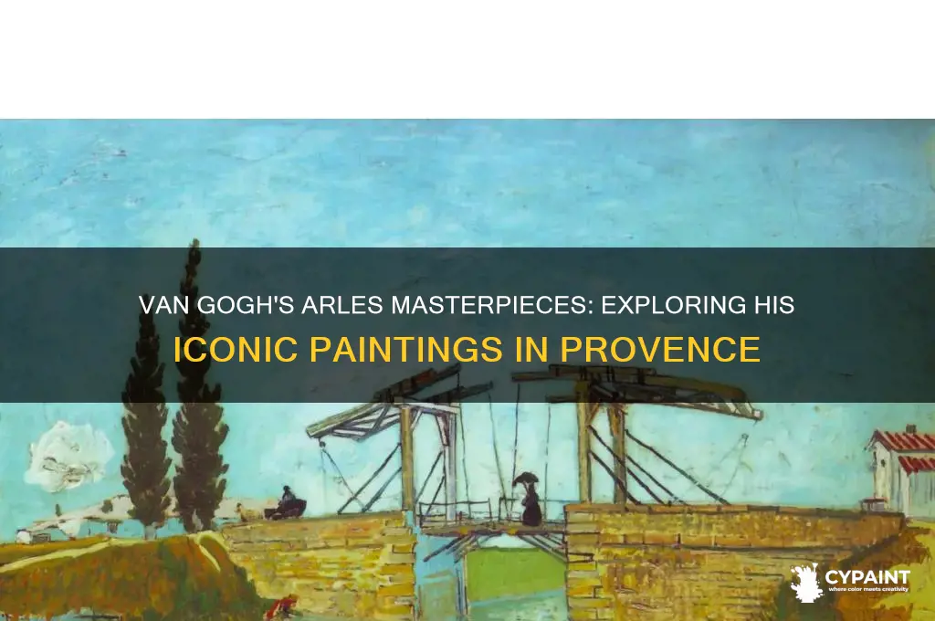 what paintings did van gogh paint in arles