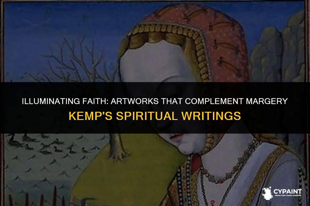 what paintings go along with the writings of margery kemps