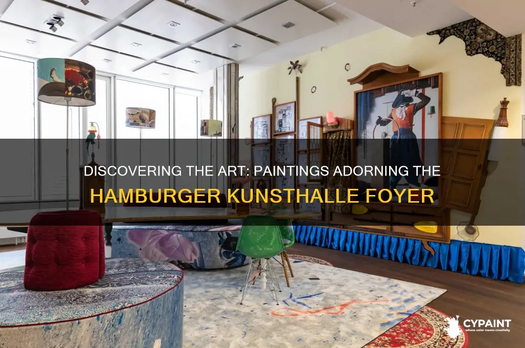 what paintings hang in the hamburger kunsthalle foyer