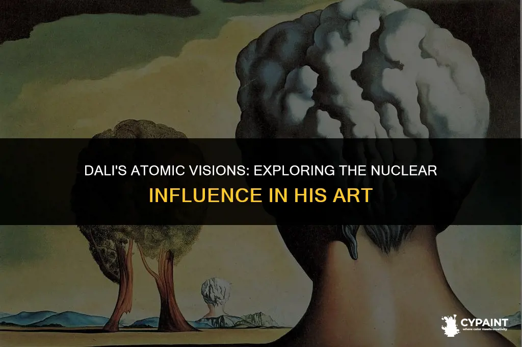 what paintings of dalis were inspired by the atom bomb