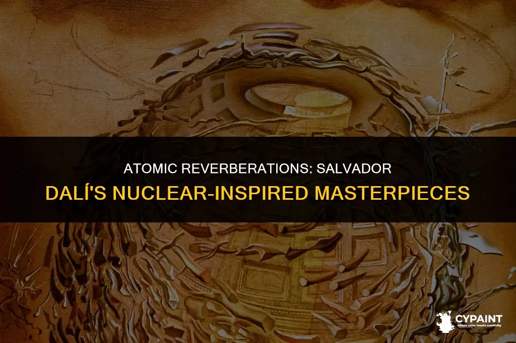 what paintings of salvador daliswere inspired by the atom bomb