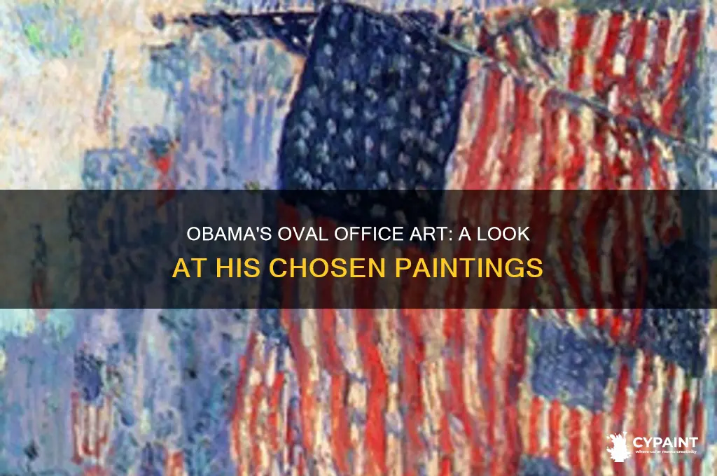 what paintings were in obama