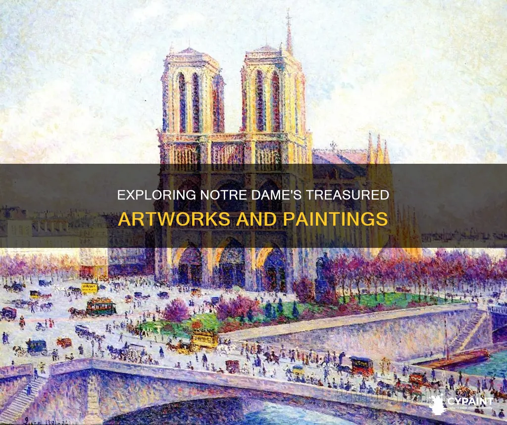 what paintings were in the cathedral of norte dame