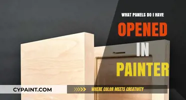 Navigating Painter: Identifying and Managing Your Open Panels Efficiently