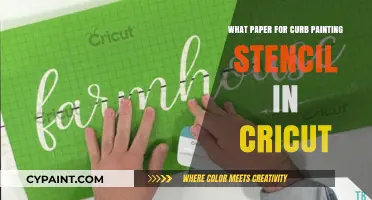 Best Paper for Curb Painting Stencils Using Cricut Machines