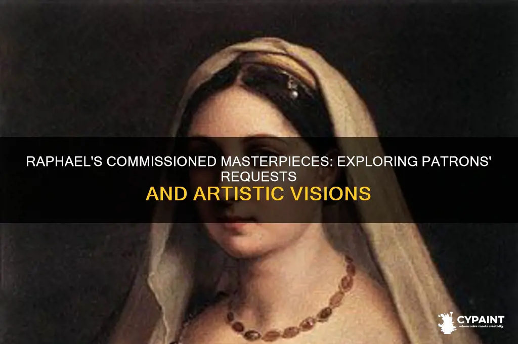 what people commisioned raphael to paint for them