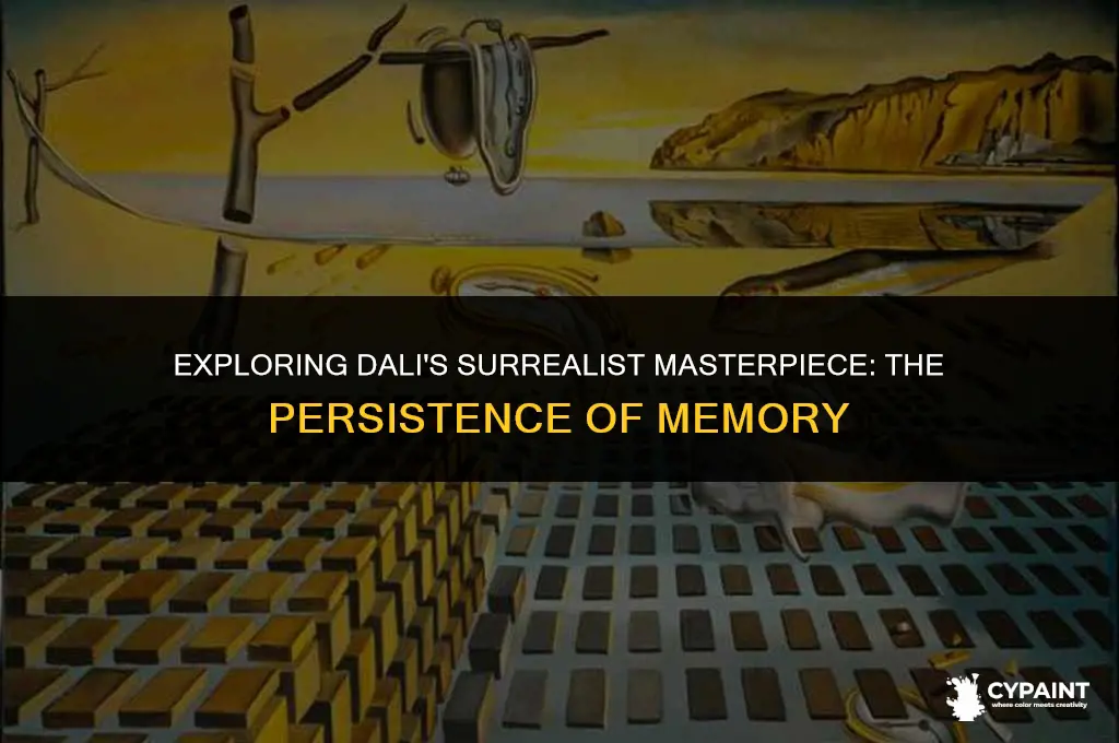 what period did salvador dali paint the persistence of memory