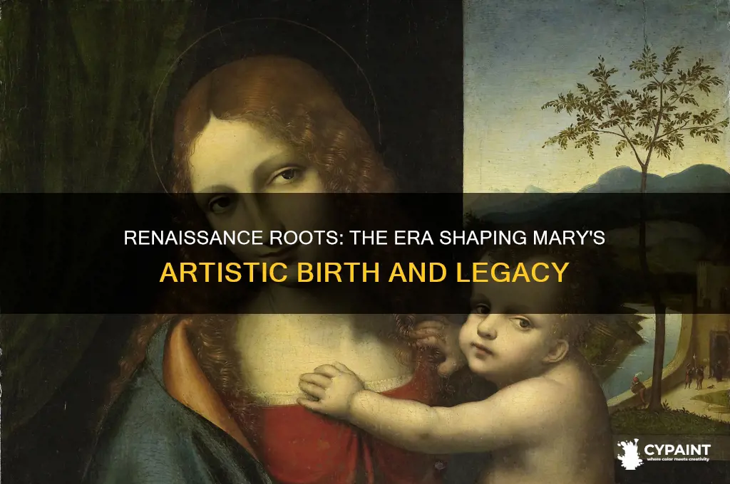 what period influenced the birth of mary painting