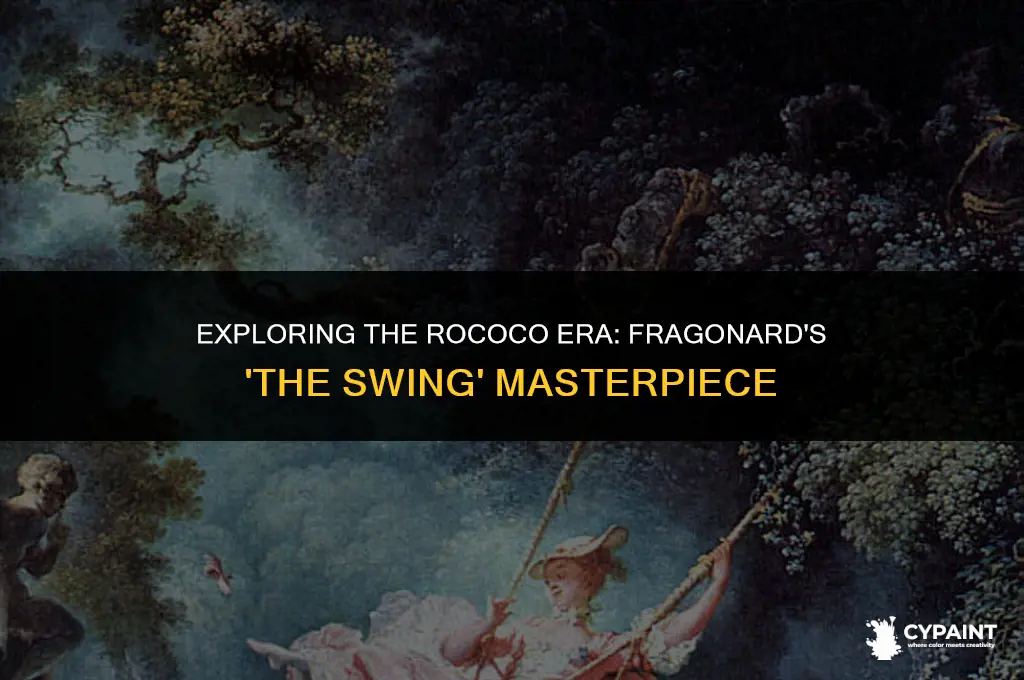 what period of art was the swing by fragonard painted