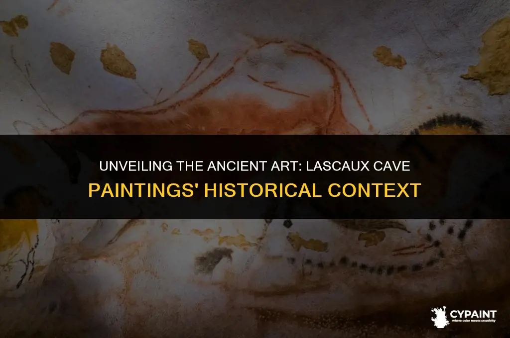 what period was the cave paintings found in lascaux france