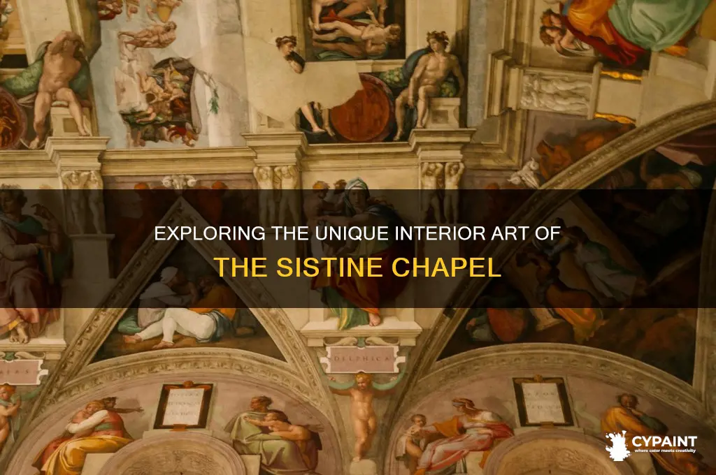 what place has the paintings on the inside