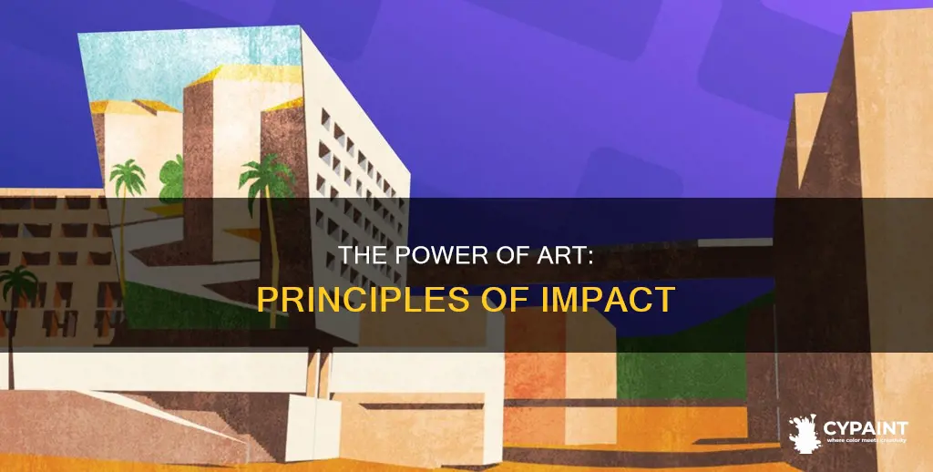 what principle of art gives a painting its impact