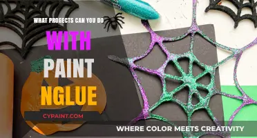 Creative Projects Using Paint and Glue: A DIY Guide