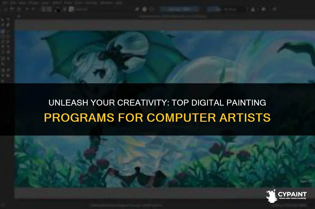 what program allows you to paint on the computer screen