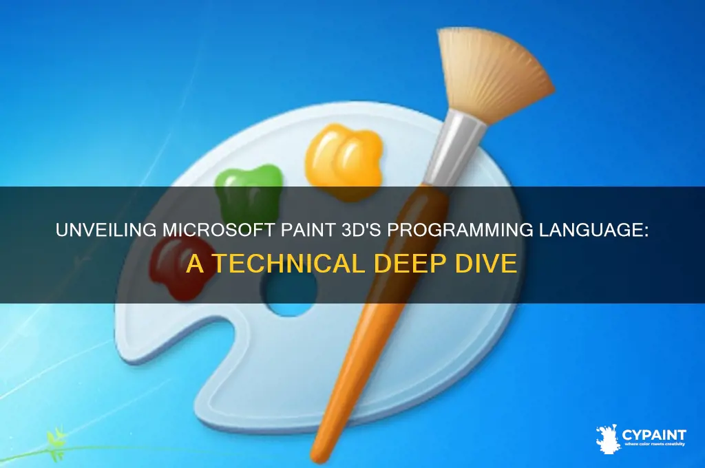 Unveiling Microsoft Paint 3D's Programming Language: A Technical Deep ...