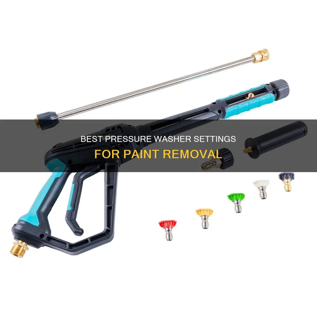 what psi for pressure washer for paint on eaves
