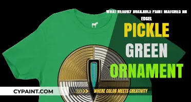 Vintage Vibes: Finding the Perfect Paint Match for Your Edsel Pickle Green Ornament